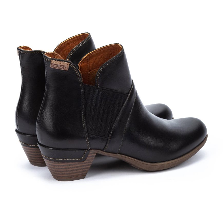 Women's Pikolinos ROTTERDAM Ankle Boots Black | NZ BA835Q0